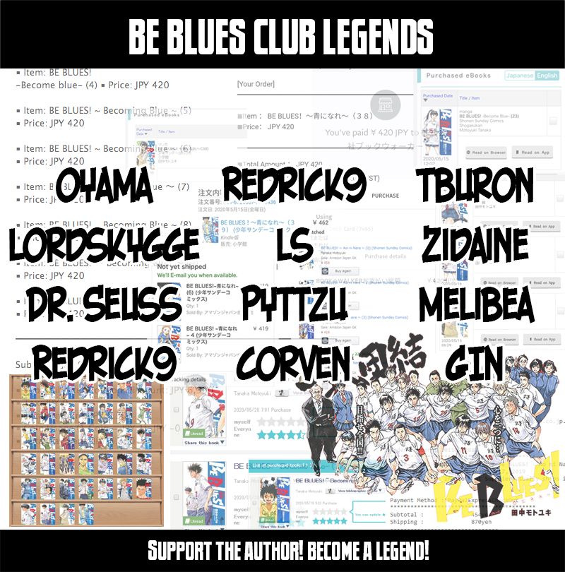 BE BLUES ~Ao ni nare~ Chapter 378 2